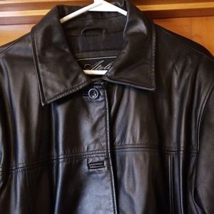 Atelier by B. Thomas Leather coat